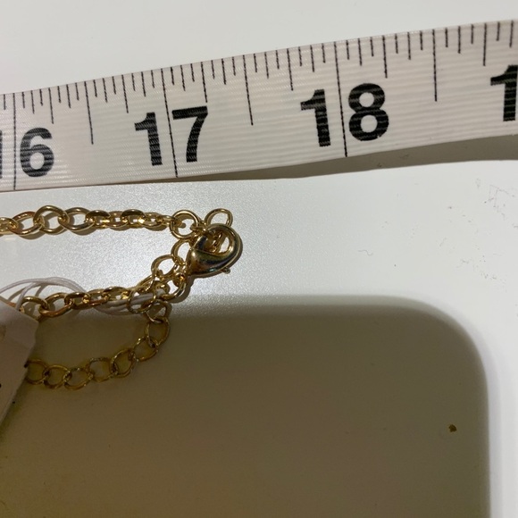 Stony brown and gold necklace - Picture 5 of 5